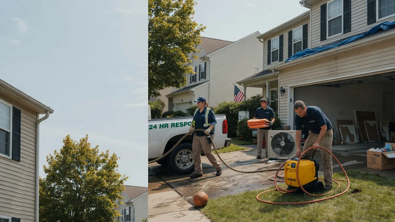 Emergency Water Damage Restoration in Pittsford, VT near me